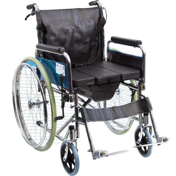 Санітарне інвалідне крісло G120 Heaco від компанії Medzenet - фото 1