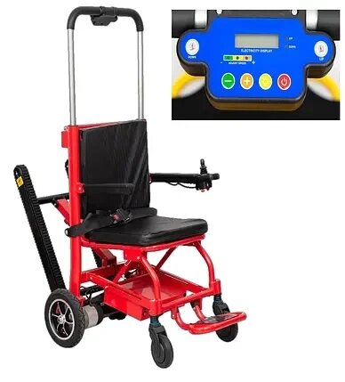 Сходовий електро підйомник-коляска для інвалідів MIRID SW02. Функція електровізка. від компанії Medzenet - фото 1