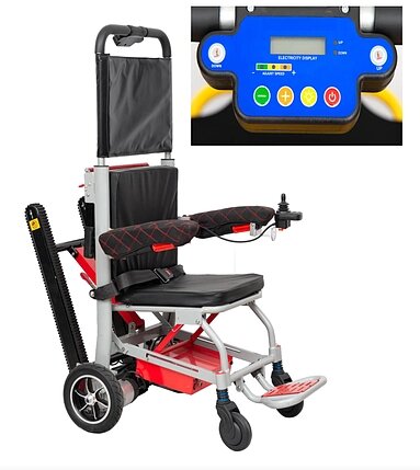 Сходовий електро підйомник-коляска для інвалідів MIRID SW05. Функція електроколяски. від компанії Medzenet - фото 1