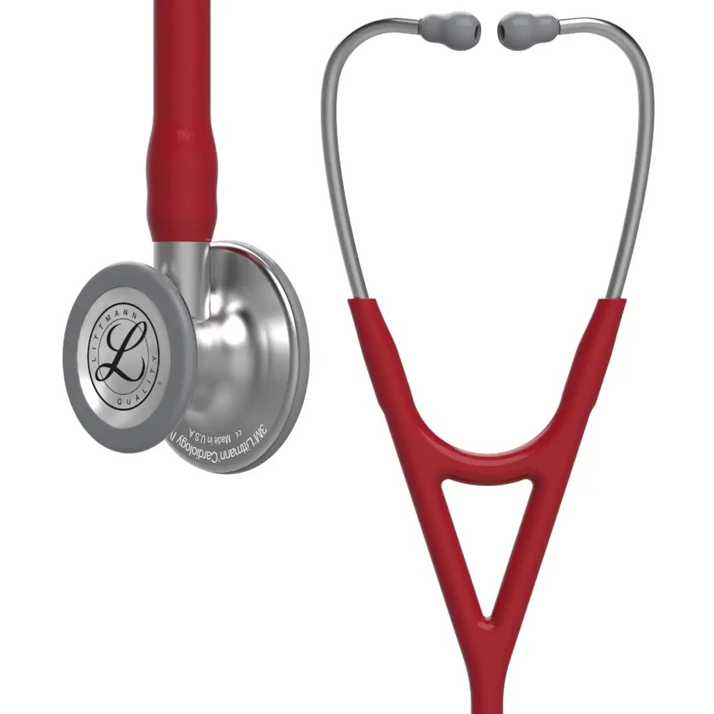 Стетоскоп Littmann Cardiology IV бордовий 6184 від компанії Medzenet - фото 1