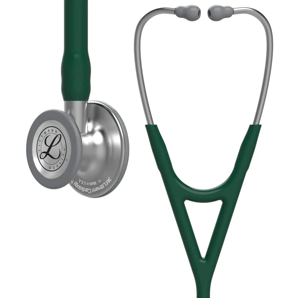 Стетоскоп Littmann Cardiology IV темно-зелений 6155 від компанії Medzenet - фото 1