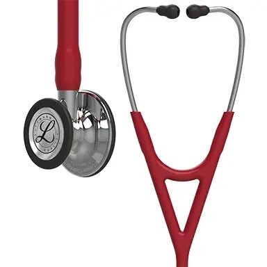 Стетоскоп серії Littmann Cardiology IV бордовий з дзеркальною головкою 6170 від компанії Medzenet - фото 1