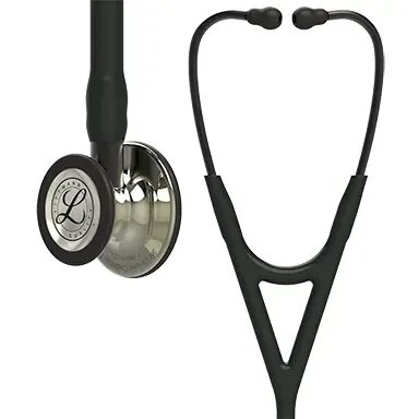 Стетоскоп серії Littmann Cardiology IV чорний з головкою шампань 6177 від компанії Medzenet - фото 1