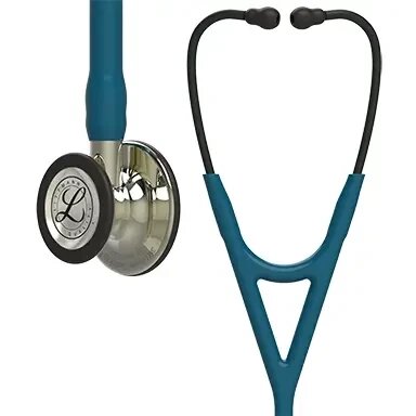 Стетоскоп серії Littmann Cardiology IV лазурний із головкою кольору шампань 6190 від компанії Medzenet - фото 1