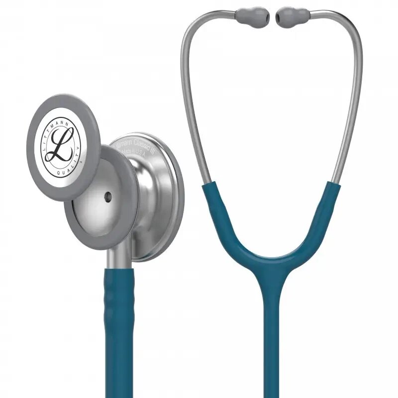 Стетоскоп серії Littmann Classic III,  лазурний 5623 від компанії Medzenet - фото 1