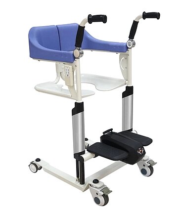 Транспортувальне крісло-коляска для інвалідів MIRID MKX-02B (з електродвигуном) від компанії Medzenet - фото 1