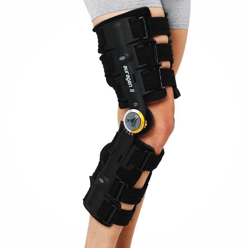 Тутор на коліно з можливістю регулювання кута Aurafix 749 від компанії Medzenet - фото 1