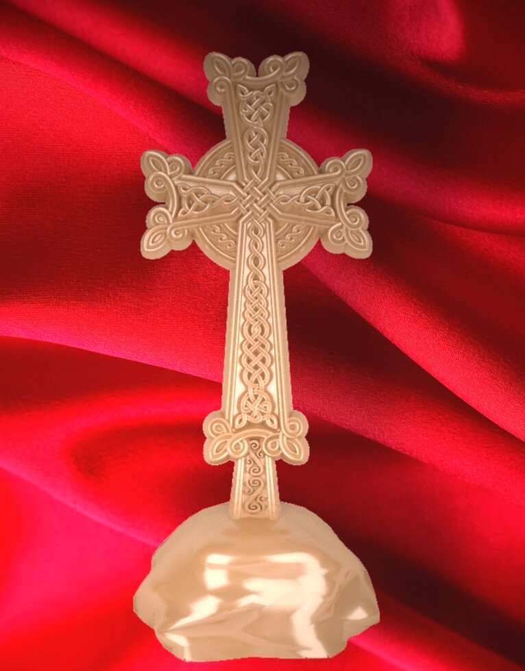 Хрест на підставці (вірменський) від компанії Столярна майстерня Гюмрі - фото 1