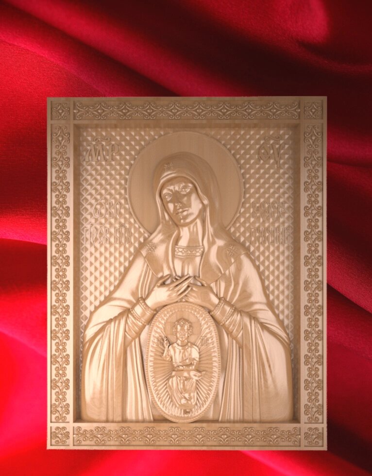 Ікона Богородиці «Помічниця в пологах» від компанії Столярна майстерня Гюмрі - фото 1