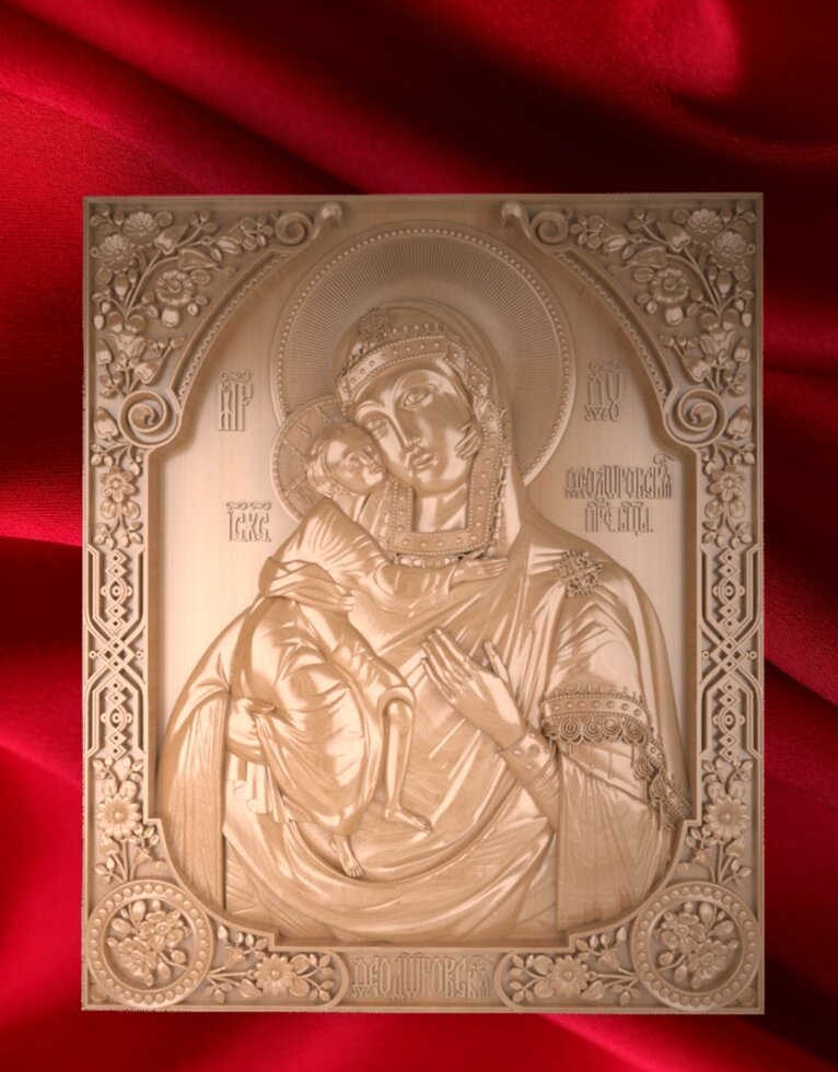 Ікона "Федоровской Божої Матері" від компанії Столярна майстерня Гюмрі - фото 1