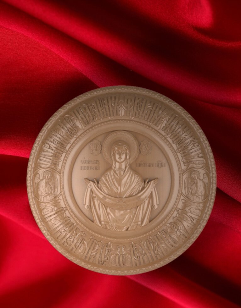 Ікона "Покров Пресвятої Богородиці" від компанії Столярна майстерня Гюмрі - фото 1