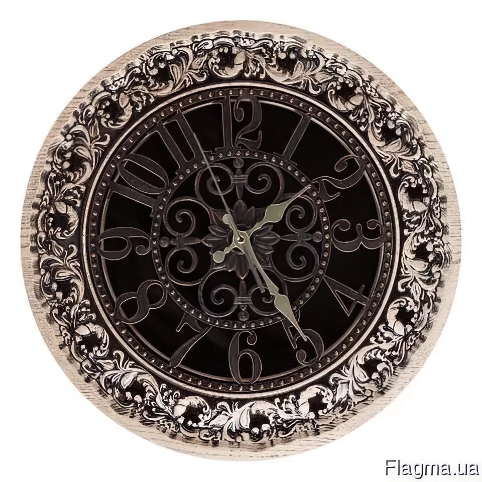 Настінні різьблені годинник Під замовлення від компанії Столярна майстерня Гюмрі - фото 1