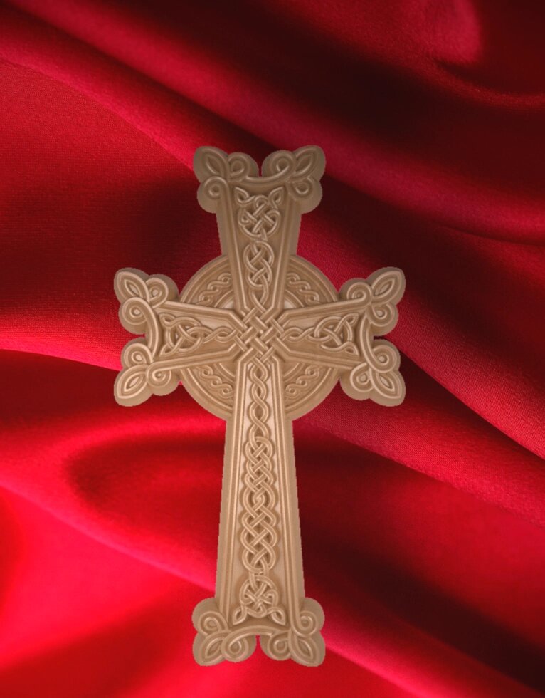 Настінний хрест (вірменський) від компанії Столярна майстерня Гюмрі - фото 1