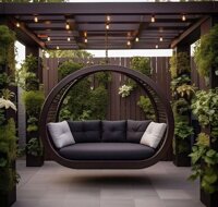 Гойдалка з термодерева