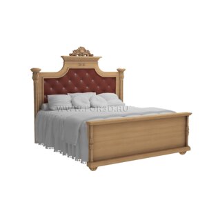 Ліжко дерев'яна №8
