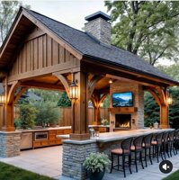 Дерев'яні навіси