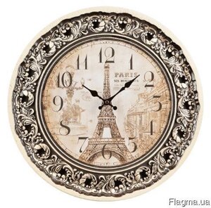 Різьблені настінні годинники - «Paris» Під замовлення