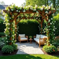 Дерев'яні перголи