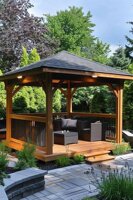 Дерев'яні альтанки з термодерева