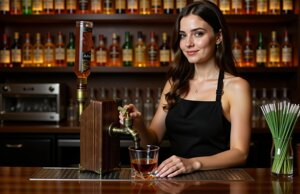 Ретро-диспенсер “Whiskey Classic”