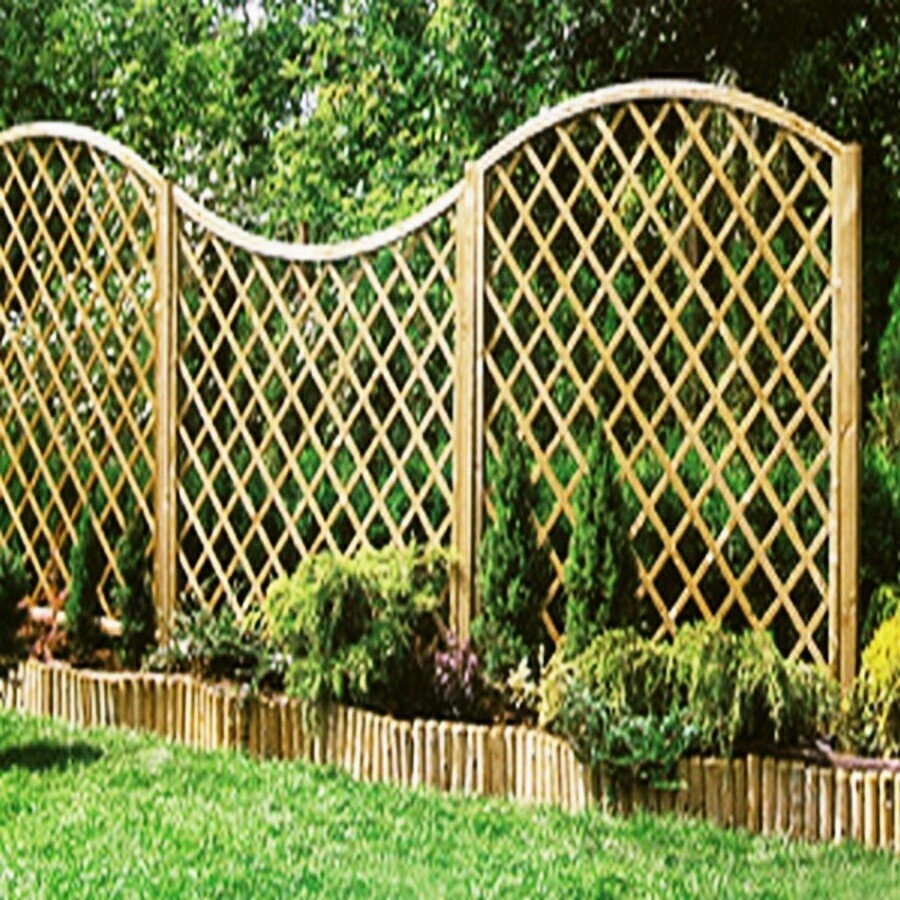 Прозорий паркан з дерева від компанії Столярна майстерня Гюмрі - фото 1