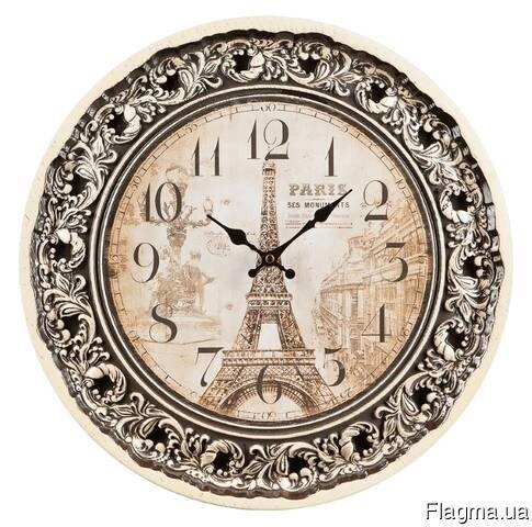 Різьблені настінні годинники - «Paris» Під замовлення від компанії Столярна майстерня Гюмрі - фото 1