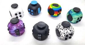 2022! Фіджет-куб 4 КВІТА 3.8х3.8см! Fidget Cube Версія 3.0 іграшка