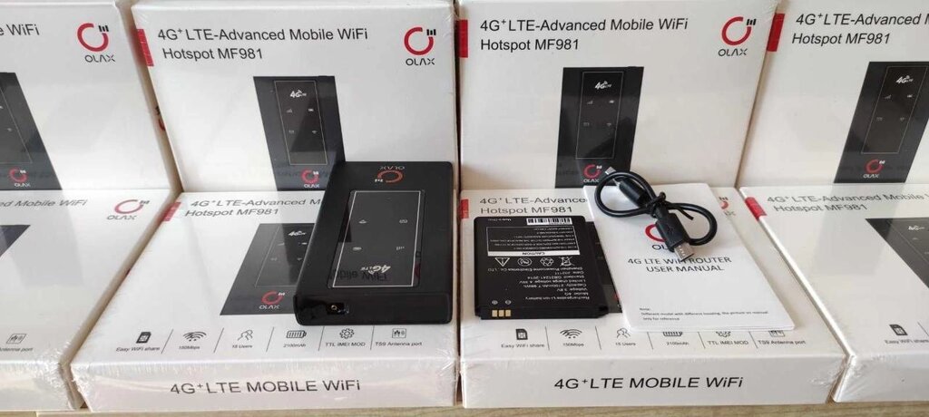 4G LTE Wi-Fi Маршрутизатор Olax MF981 від компанії Premium - фото 1