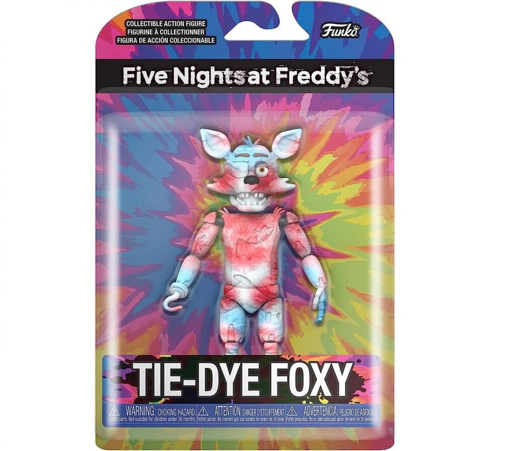 5 п'ять ночей із фрідді Фоксі Five Nights at Freddy's Tie Dye Foxy від компанії Premium - фото 1