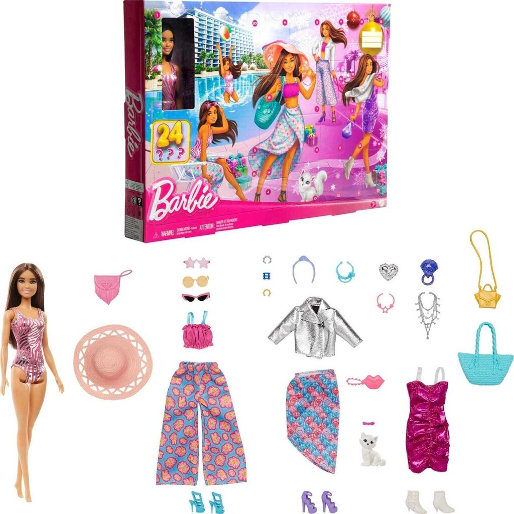 Адвент-календар Лялька Барбі Barbie Advent Calendar від компанії Premium - фото 1