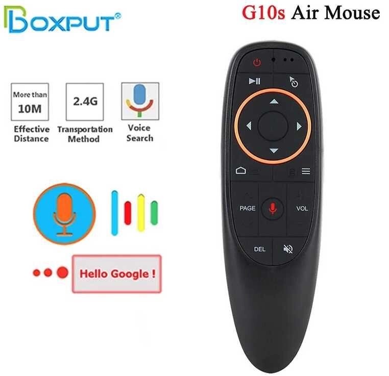 Air Mouse G10s — аеропульт, пульт із гіроскопом і мікрофоном від компанії Premium - фото 1