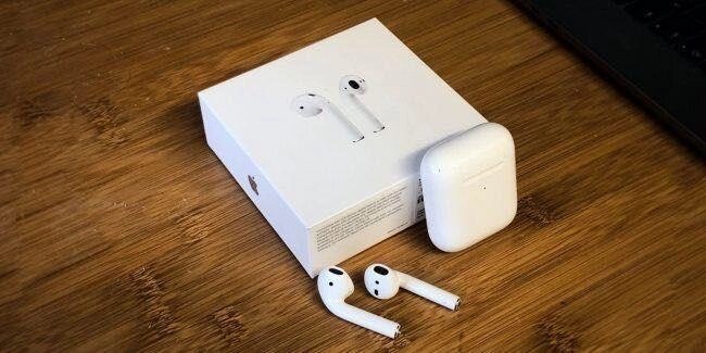 AirPods 2, Навушники від компанії Premium - фото 1