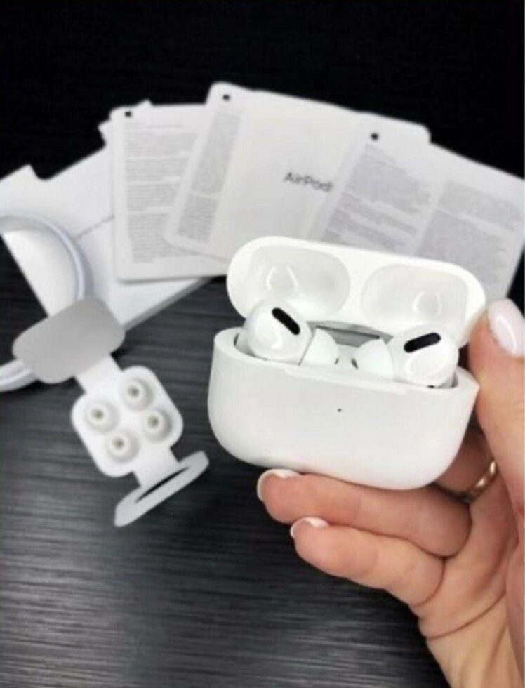 Airpods Pro Apple бездротові навушники апл аірподс 2/3 дроп від компанії Premium - фото 1