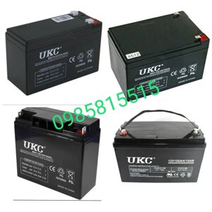 Акумулятор батарея UKC 12 V 7 Ah 9 Ah 12 Ah 18 Ah 100 Ah 120 Ah 150Ah