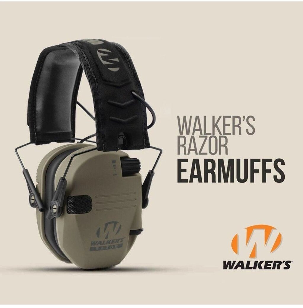 Активні навушники Walkers Razor slim навушники активні тактичні від компанії Premium - фото 1