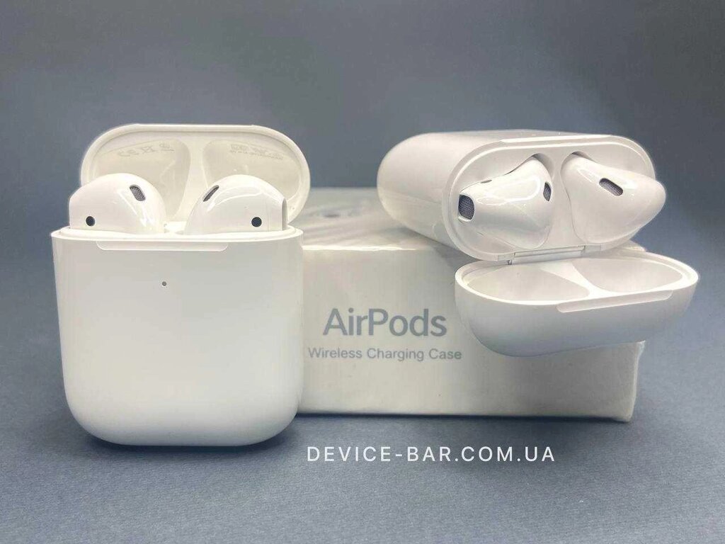 Apple Airpods 2. Навушники Епл Аірподс2. Оригінальна версія від компанії Premium - фото 1