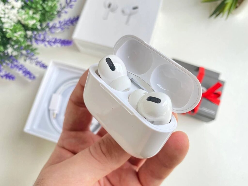 Apple AirPods Pro / Ейрподс про + чохол у подарунок / БЕЗ ПЕРЕДОПЛАТ!!! від компанії Premium - фото 1