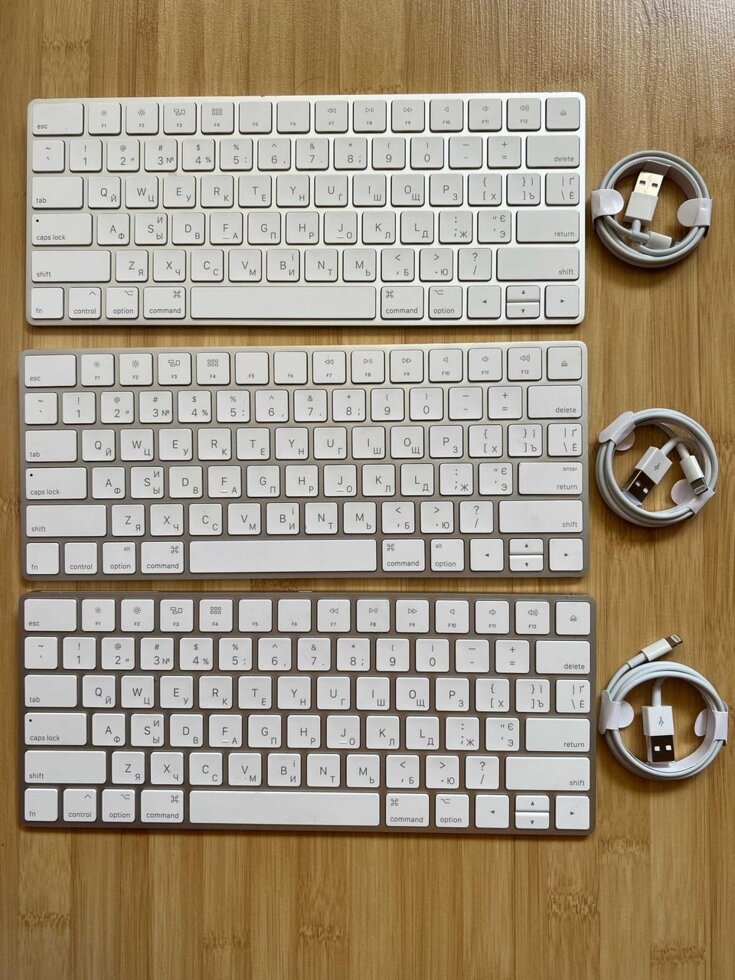 Apple Magic Keyboard A1644 кирилиця MLA22LL/A гарантія 1 місяць від компанії Premium - фото 1