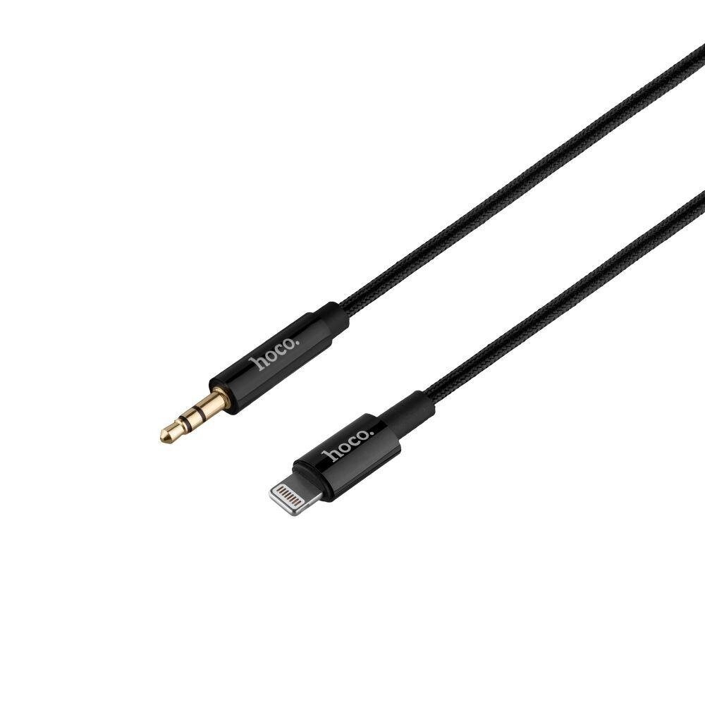 Аудіокабель Hoco UPA19 digital audio Lightning to Aux 3.5mm Чорний від компанії Premium - фото 1