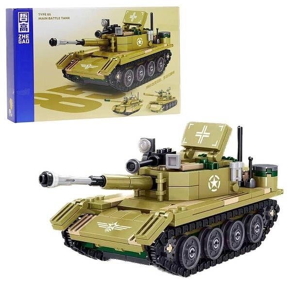 БАГАТО конструктор танк броньована машина лого lego Battle Tanke від компанії Premium - фото 1