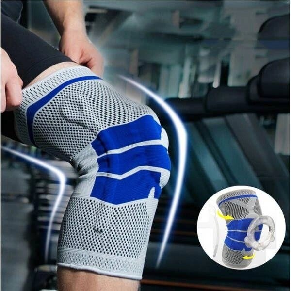 Бандаж, фіксатор, ортез суглоба KNEE SUPPORT розмір XL, L, M від компанії Premium - фото 1