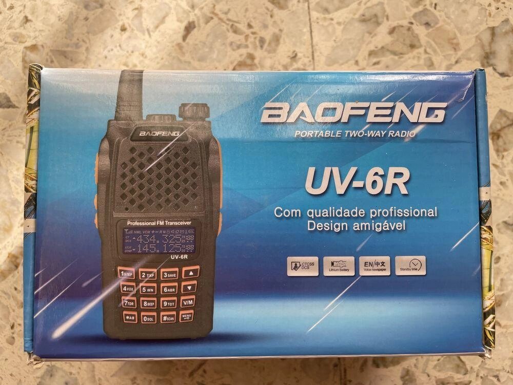 Baofeng UV-6R. 7W, 5000mAh - ration - передавач - приймач від компанії Premium - фото 1