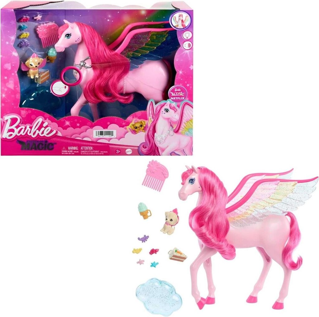 Барбі Чарівний Пегас Barbie A Touch of Magic Pegasus HLC41 від компанії Premium - фото 1