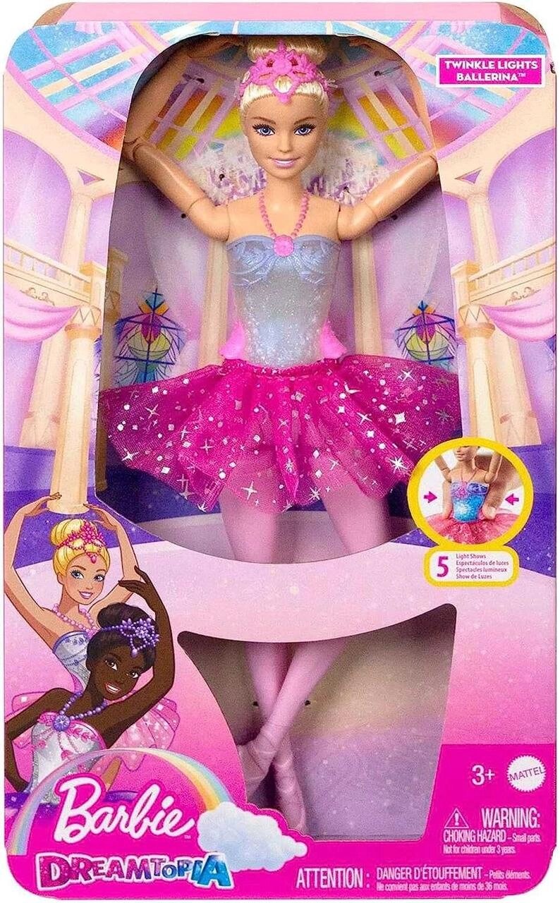 Барбі Дримтопія Балерина Barbie Dreamtopia Ballerina HLC25 від компанії Premium - фото 1