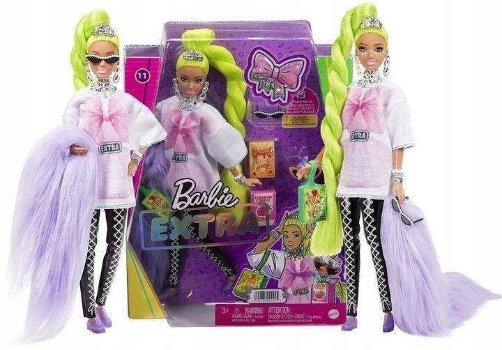 Барбі Екстра 11 Barbie Extra Doll 11 in Oversized Tee HDJ44 від компанії Premium - фото 1