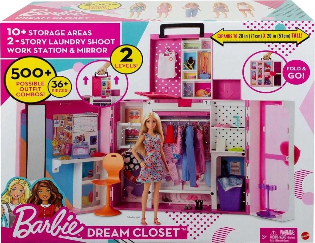 Барбі шафа мрії Барбі шафа Мрії Barbie Dream Closet HBV28 HGX57 від компанії Premium - фото 1