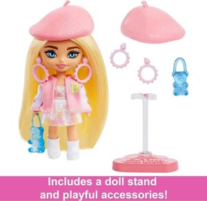 Barbie Extra Mini Minis Doll Барбі Екстра Міні Мініc Блондинка