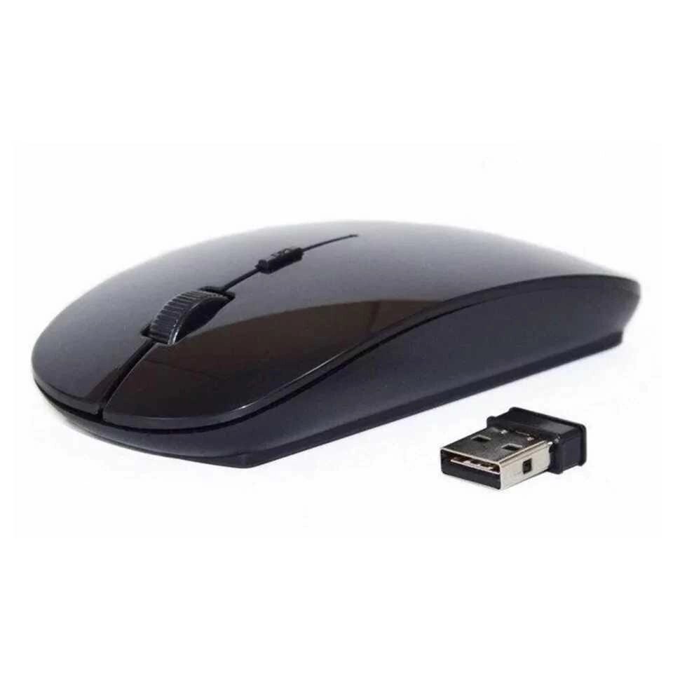 Бездротова миша в стилі Aple wireless 2.4GHz Мишка MOUSE APPLE від компанії Premium - фото 1