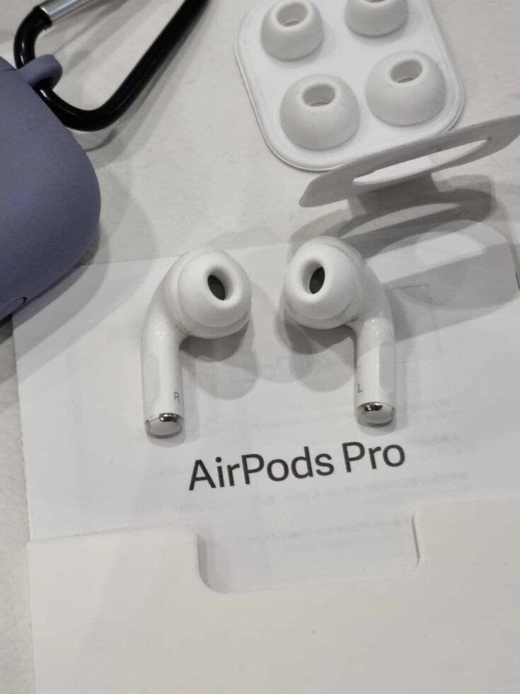 Бездротові Apple AirPods Pro With Wireless Charging Case Чіп Айроха від компанії Premium - фото 1