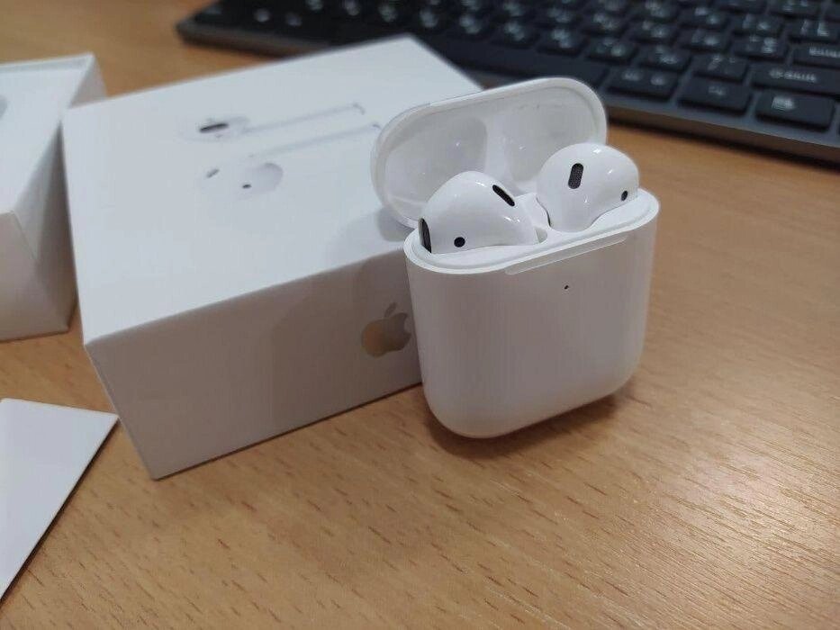 Бездротові Bluetooth Навушники AirPods 2+подарунок! від компанії Premium - фото 1